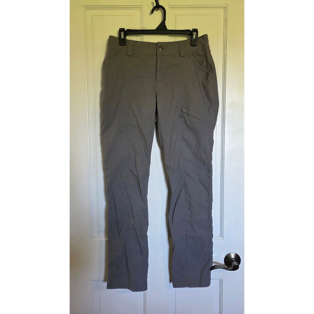 Duluth Trading Co Womens Gray Dry on the Fly Cargo Pants Size 6x31 W30 Cargo